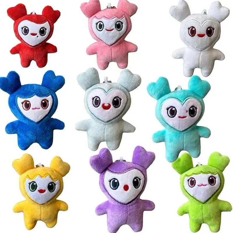 10cm Lovelys Plush Korean Super Star Plush Toy Cartoon Animal TWICE Momo Doll Keychain Pendant for Fans Girls Birthday Gifts