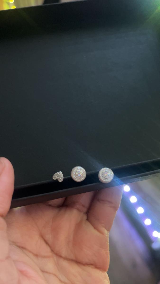 Item: Silver, 7.5mm (Main Stone 3mm )