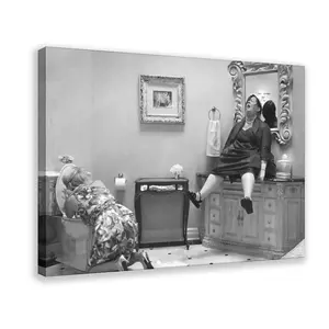 Bridesmaids Movie Poster Funny Bathroom Art Print