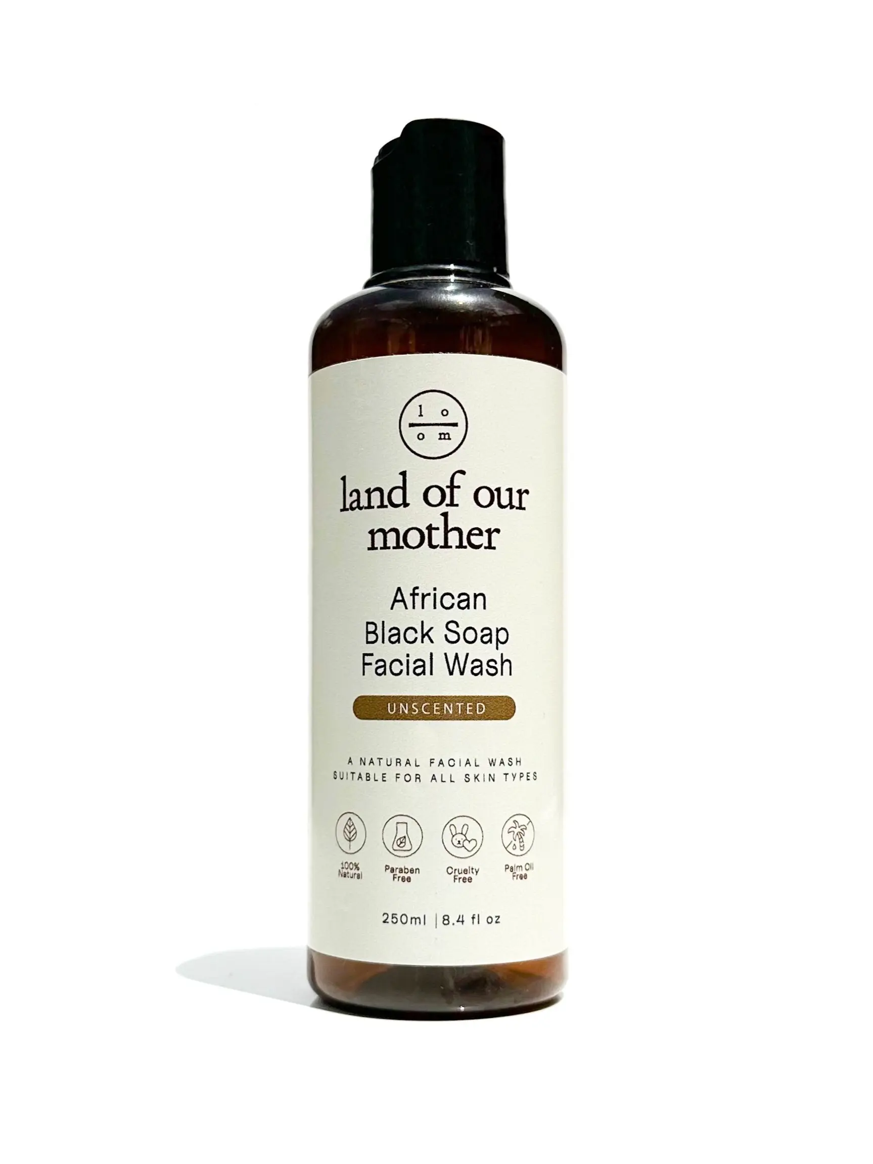 Fragrance-Free African Black Soap Facial Wash – Gentle Cleanser for Sensitive, Oily Skin. Made with Natural Ingredients for Clear, Healthy Skin.