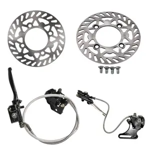 Pit Dirt Bike 15mm Front & Rear Disc Brake Caliper Cylinder Hydraulic for 50cc-150cc CRF50 TTR SSR Taotao Pocket Rocket Monkey Trail Bike Scooter Offroad Motorcycle Project Bikes