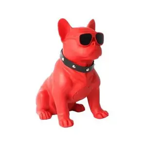 BullDAWGS Bluetooth Speaker with Karaoke Mic and Dog Collar Chain