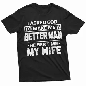 Funny Husband Shirt Husband Gift Tee Husband Birthday Gift Shirt For Hubby Men's T Shirt Funny Anniversary Gift Family Tee Gift From Wife