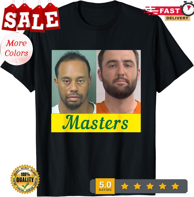 Master Mugshot Scottie Mug Shot With Tiger Gift Unisex T-Shirt