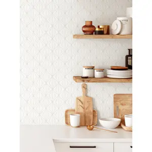 Diamond Points Peel and Stick Wallpaper