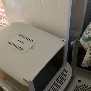 Burn cat energy! COMHOMA Ultra-Quiet Metal Cat Wheel | Sturdy Steel Frame Cat Exercise Wheel with Non-Slip Surface & Safety Lock, Extra-Wide Indoor Cat Treadmill for Weight Loss, Enrichment & All Cat Sizes