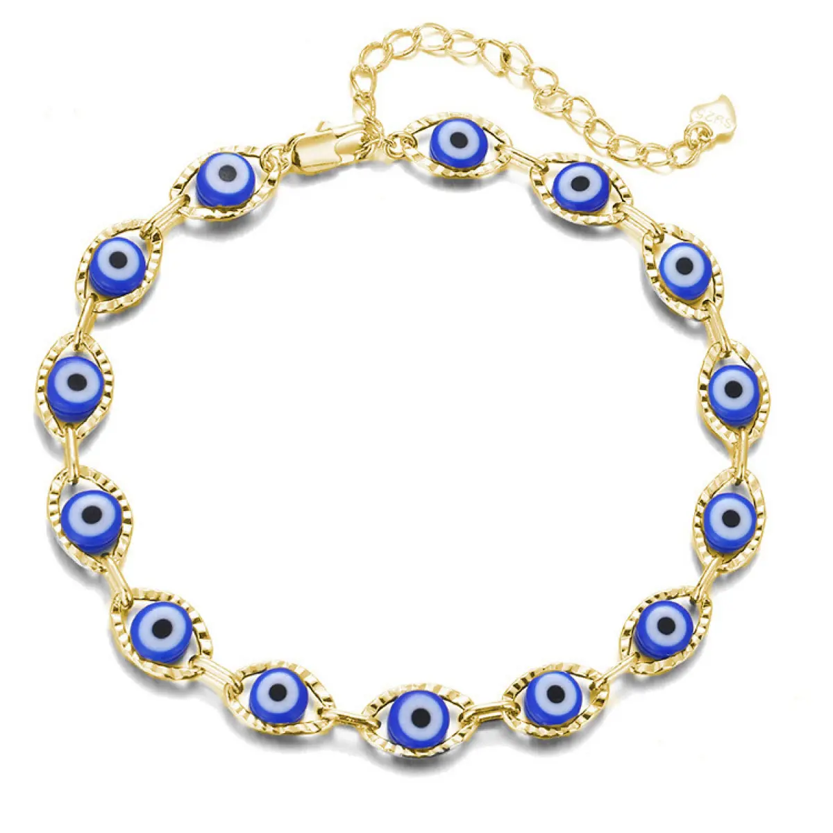 Evil Eye 3-Piece Set| Bracelet • Anklet • Necklace| Perfect for Street Style & Couple Outings