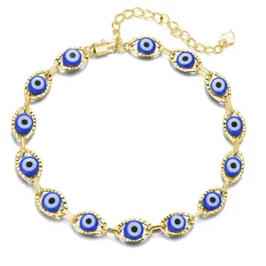 Evil Eye 3-Piece Set| Bracelet • Anklet • Necklace| Perfect for Street Style & Couple Outings