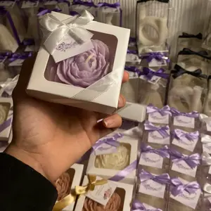 Customize scented flower candle