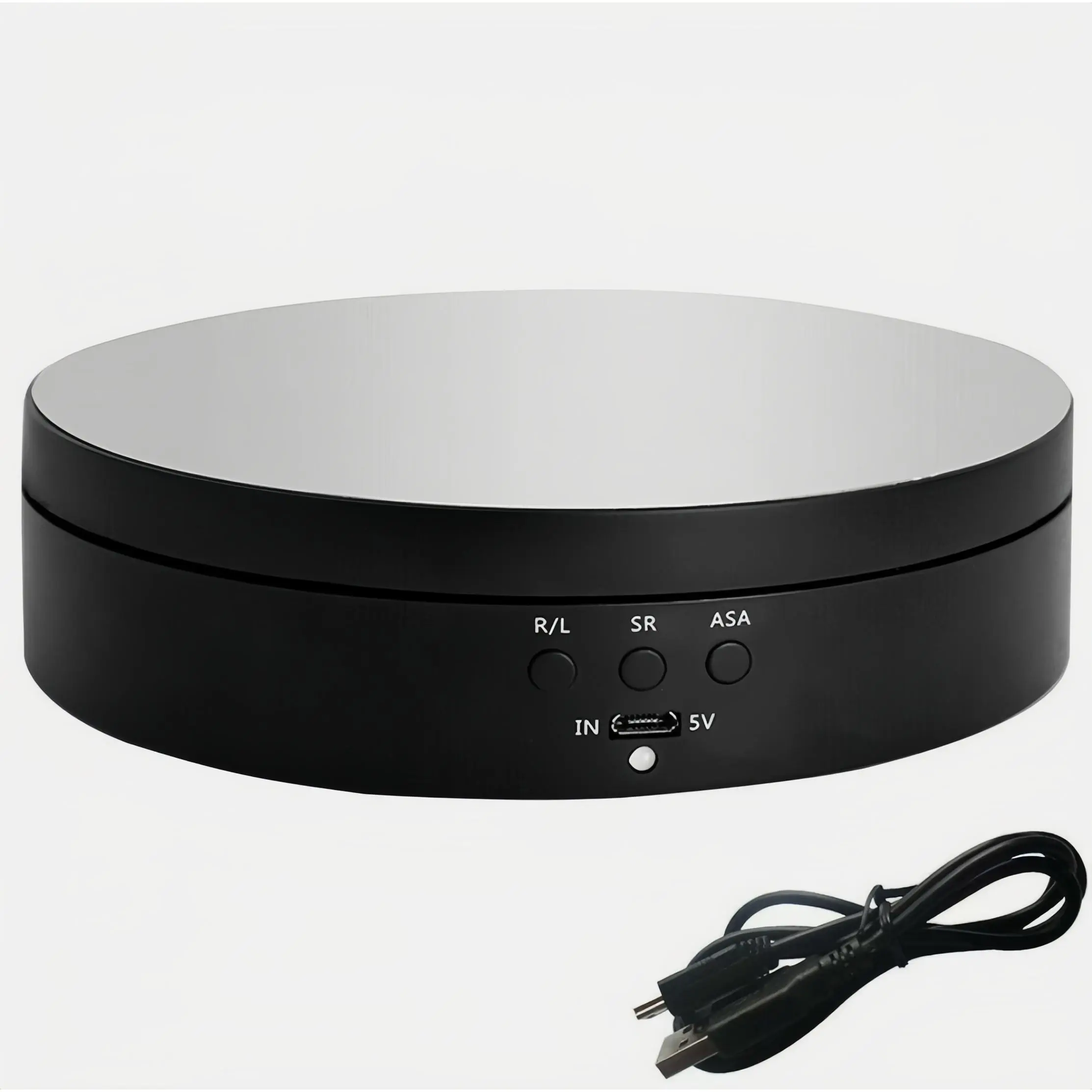 360° Motorized Rotating Display Stand Electric Turntable Photography Show Holder