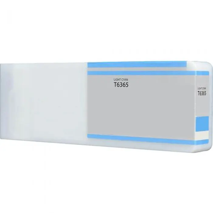 Epson T636500 Light Cyan Pigment Ink Cartridge - Direct Fit, Extra High-Yield 700ml, Castle Ink Compatible, 33% Less Than OEM, Superior Print Quality, 100% Satisfaction Guarantee, Free Replacement or Refund