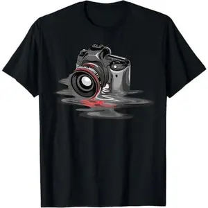 Funny Camera Gift For Photographers Men Women Photography T-Shirt