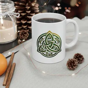 Trinity Celtic Knot Ceramic Coffee Mugs 11oz