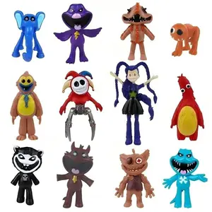 12-Piece Bobble Game Time Series Collectible Figures, Cute Display Ornaments, Perfect Gift for Fans, Unique Decorative Items