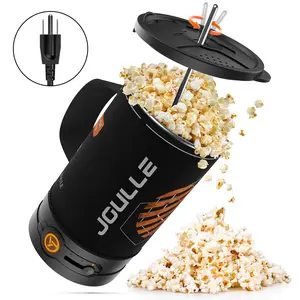 Stoke Voltaics Electric Kettle Pot - Portable Travel Water Boiler Cooker 16 oz for Boiling Water Soup & Popcorn Thermostatic Heater Appliance with Cord