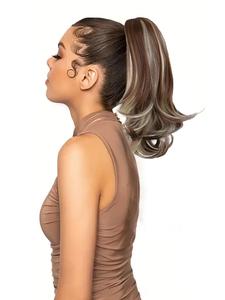 16 Inch Long Wavy Ponytail Extension, Natural Looking Fluffy Hairpiece for Women, Synthetic Hairpiece for Daily & Party Hairstyle Ideas
