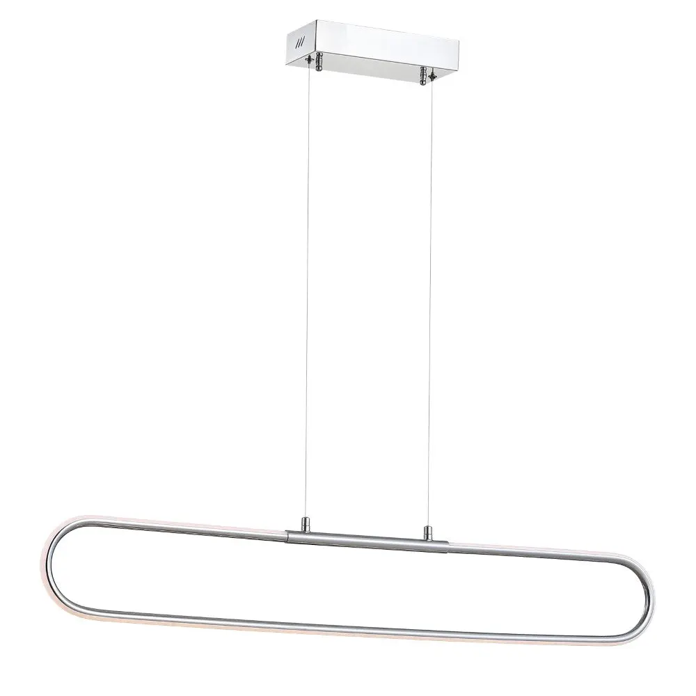JONATHAN Y Cayla Minimalistic Seashell LED Pendant; for Living Room,Bedroom, Kitchen, Office