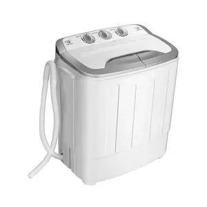 13 lbs Portable Compact Mini Twin Tub Washing Machine