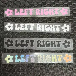 Car rearview mirror stickers, left and right flower stickers, waterproof vinyl car decoration vanity mirror mirror cute decals, Side Decals, Girly Car Accessories, Universal car sticker