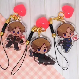 Leon Kennedy | Inspired by Resident Evil |  Double Sided Acrylic Keychain, Great For Daily Use Or As Thoughtful Little Gifts For Your Friends And Yourself