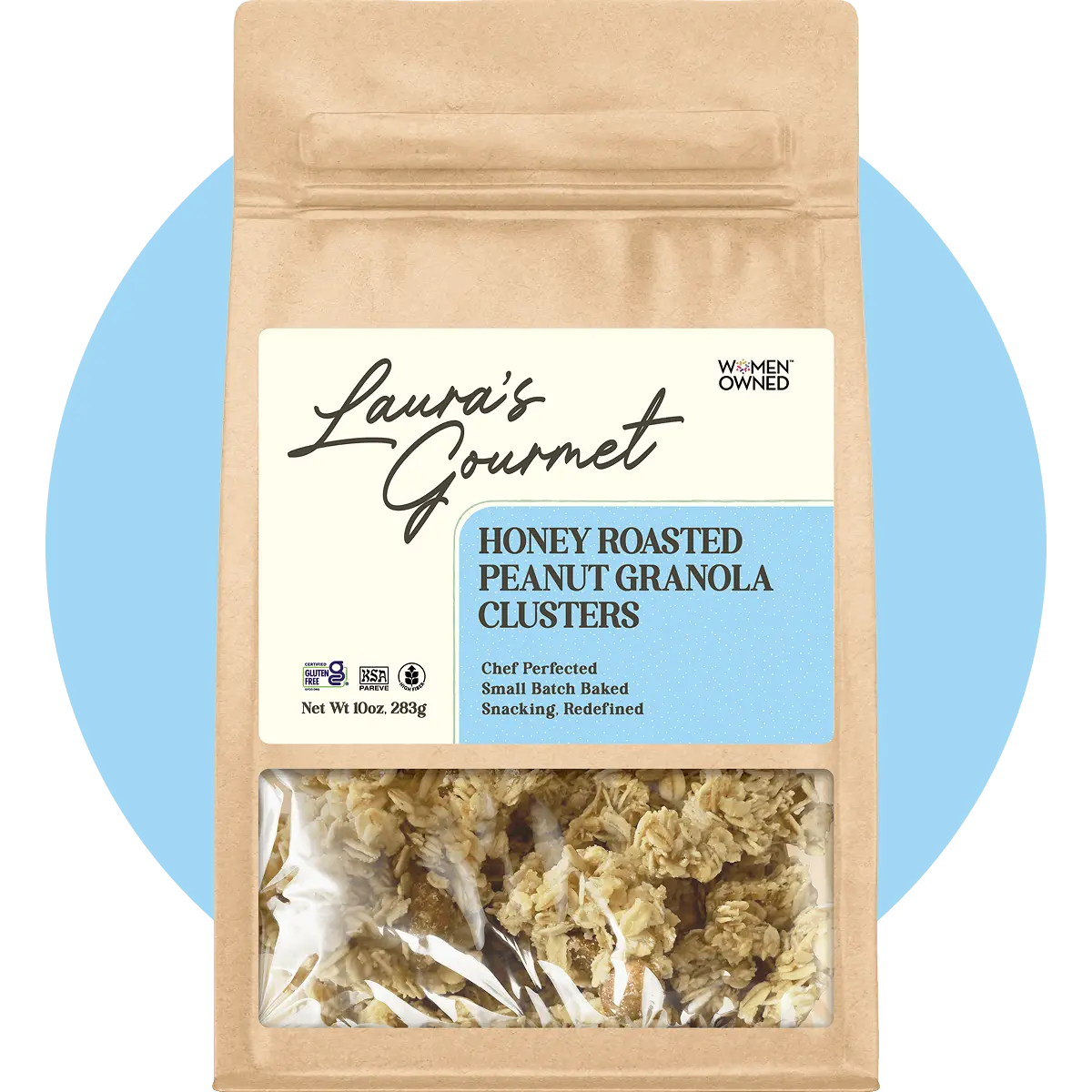 Honey Roasted Peanut Granola Clusters
