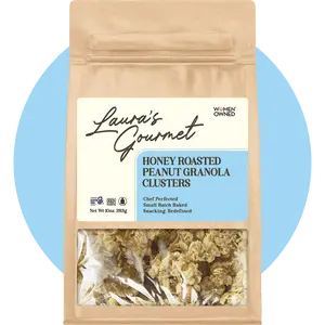 Honey Roasted Peanut Granola Clusters