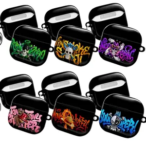 Anime AirPods Case – Dynamic Anime Designs Featuring Megumi with Manga Panels & Japanese Text, Fits AirPods Pro (Gen 1/2) & AirPods (Gen 1/2/3), Perfect Gift for Jujutsu Kaisen & Anime Fans