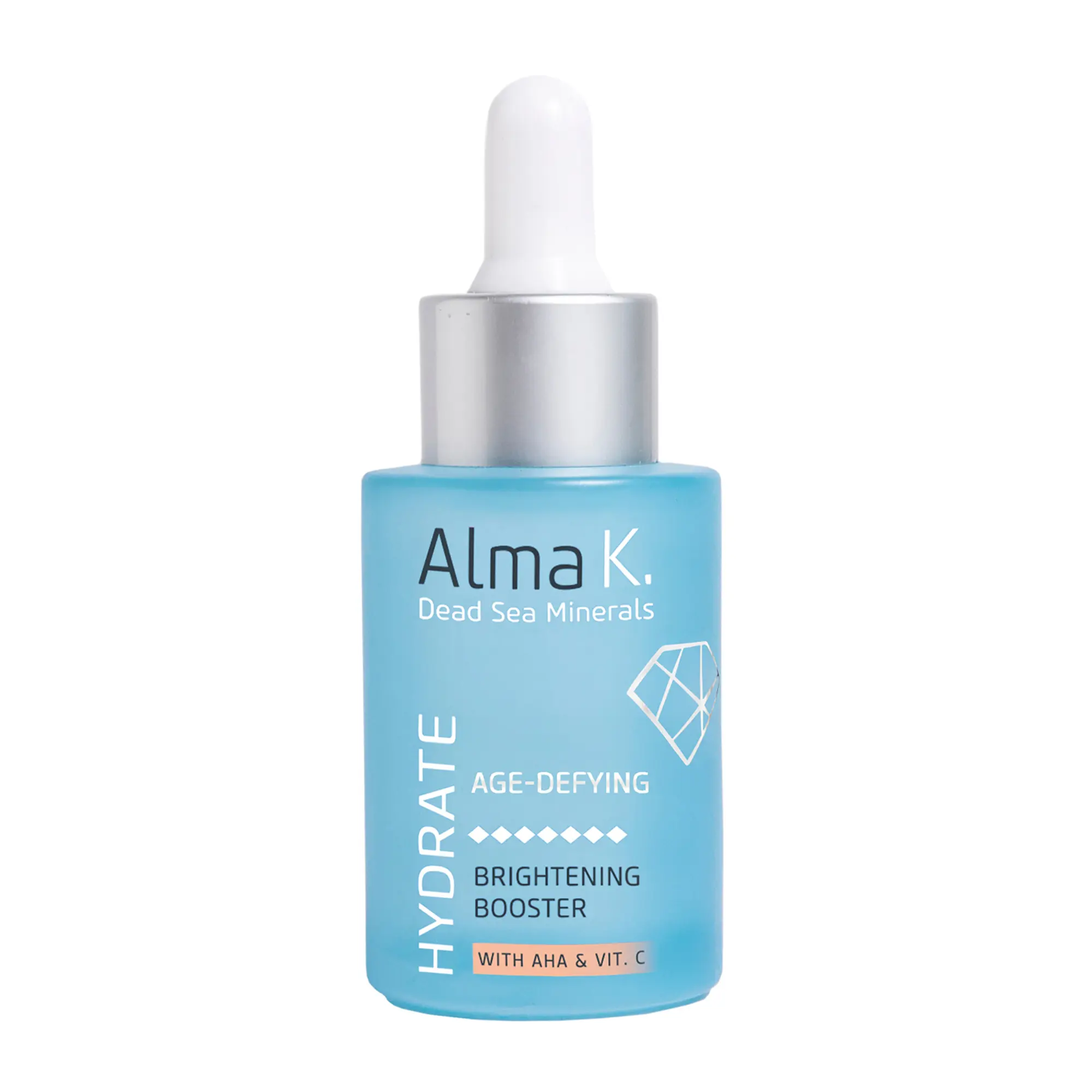 Alma K Brightening Booster - Face Serum with AHA - Vitamin C Serum for Skin Care - Hydrating Face Serum for Women - Skin Brightening Serum - 1 oz