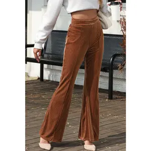 Charli High Waist Flare Corduroy Pants - Comfortable Fit, Versatile Style, Ideal for Everyday Wear