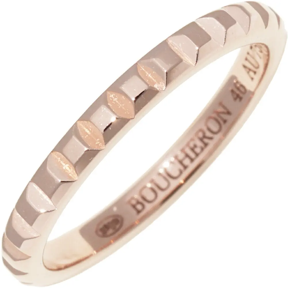 Boucheron Quatre Clou de Paris Au750 Ring Size 46