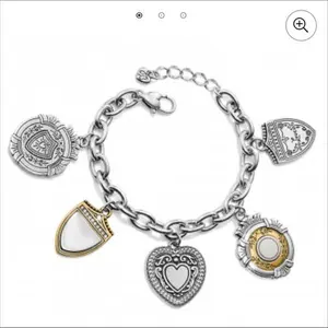 Brighton Medaille Medallion Charm Bracelet