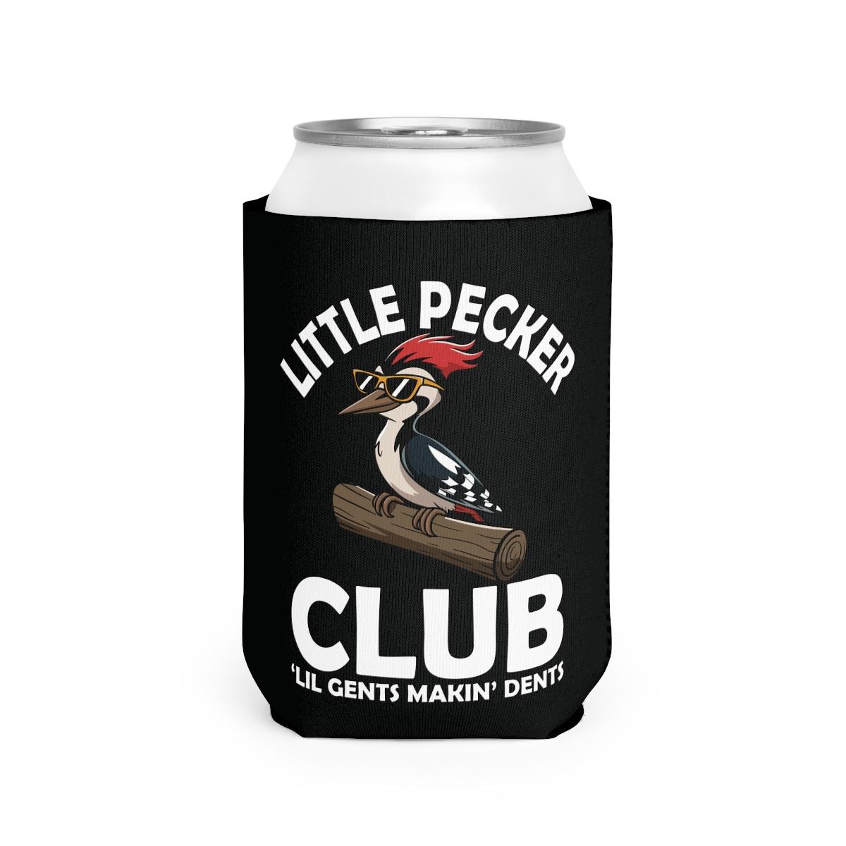 Insulator Little Peckers Club Funny holder sleeve Gift for Dad Fathers Day Can Coolie Drinkware Mug Tumbler Cup Bottles