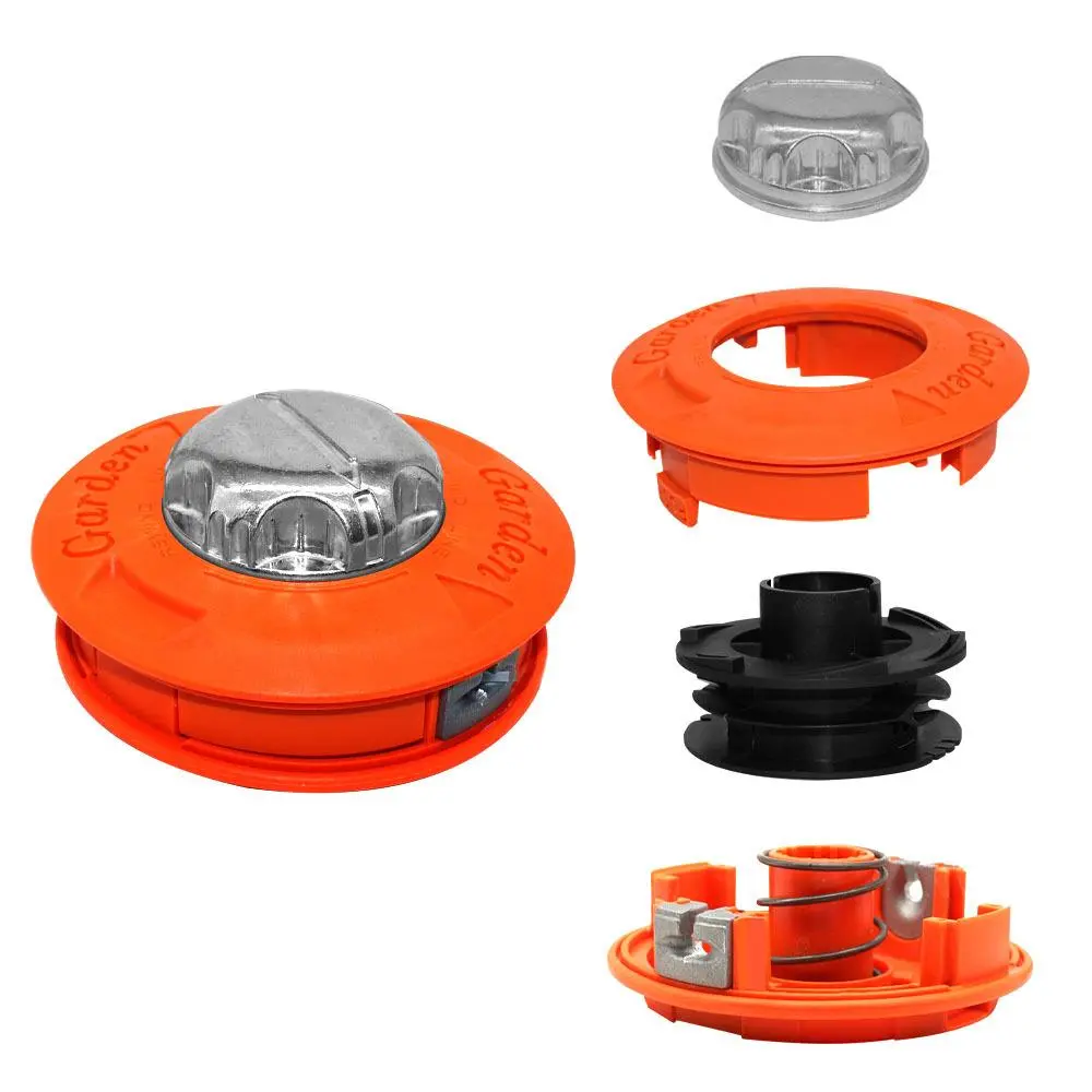 Garden machinery automatic lawn mower head, brush cutter, universal string lawn mower with replaced safety bar head, suitable for garden maintenance, easy to install, Tool Accessories