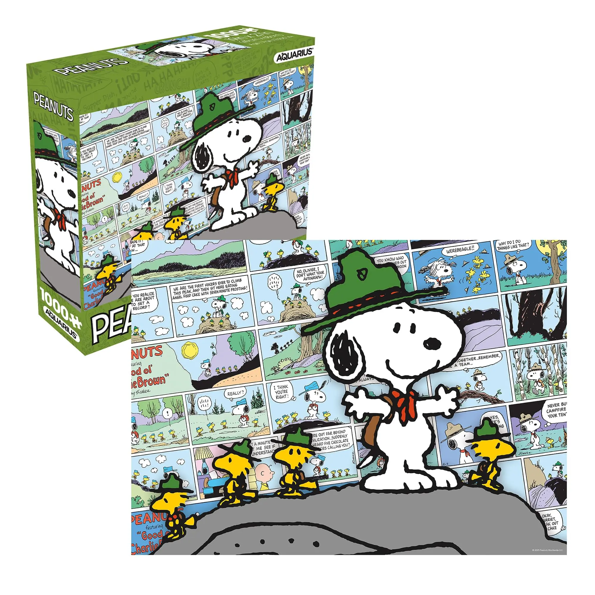 Peanuts Beagle Scouts 1000-Piece Jigsaw Puzzle, Group Games