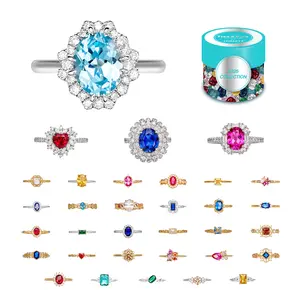 [Live - Q] Fizz and Rizz by Yorkett Jewelry Mystery Box of Sterling Silver Sized Rings - 925 Sized Rings Surprise Jewelry - Secret Box - Bubble Bomb