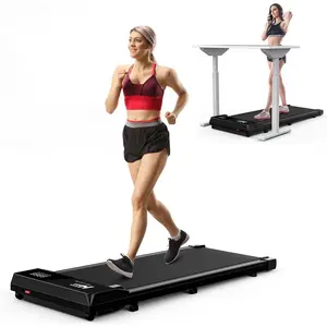 Compact Under Desk Walking Pad Treadmill - Quiet, Portable, and Easy to Use for Home and Office