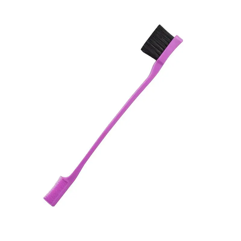 West Kiss Double-Sided Edge Combs for Women, Back Brushing For Hair Styling