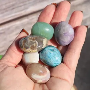 1 lb Imperfect Crystal Tumbled Stones Bundle