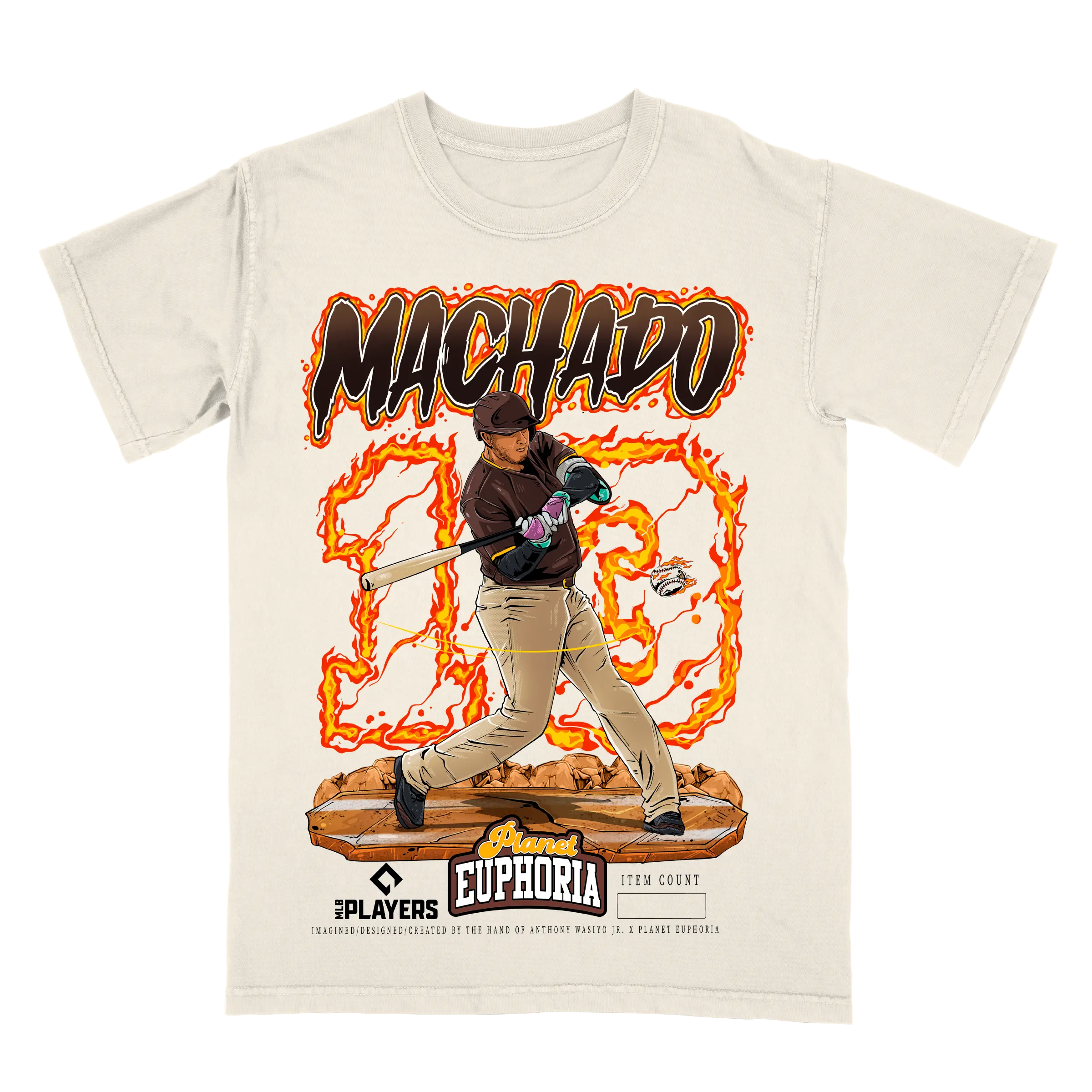 Manny Machado V2 Limited Edition MLB Player Graphic T-Shirt