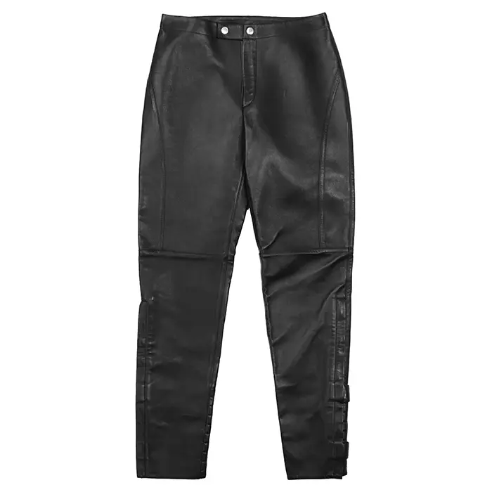 Pre-owned GUCCI Lambskin Small Leather Goods Pants
