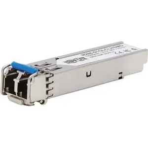 Tripp Lite N286-01GLCLHSMD Cisco-Compatible GLC-LH-SMD SFP Transceiver - 10, 100 & 1000Base-LX to LH, DDM, SMF, LC, 1310 nm, 10 km