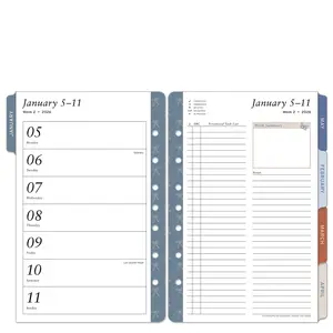 FranklinPlanner Elegant Daydream Planner Love Weekly Ring-Bound Planner Classic Jan 2026