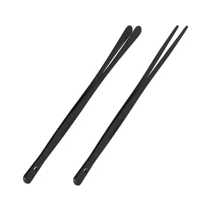 2-Pack 12” Stainless Steel Kitchen Tongs – Professional Chef Cooking & Serving Utensils with Precision Serrated Tips for BBQ, Pasta, Salad & Food Prep