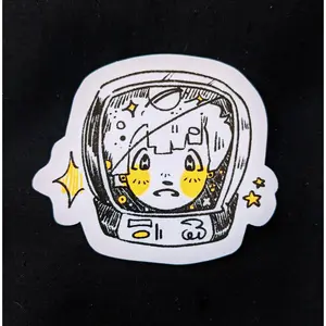 Space Girl Stickers!