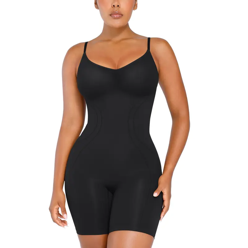 Shapellx Women's Soft Stripes Shapewear Smooth  Seamless Comfort Womenswear Essential Love Piece Underwear Creator