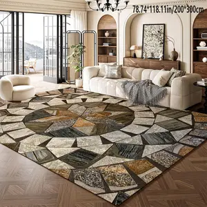 Modern minimalist Nordic print area carpet machine washable home decor sofa coffee table mat bedside mat kitchen game room home carpet mat Modern Geometric Rug Modern Abstract Rug