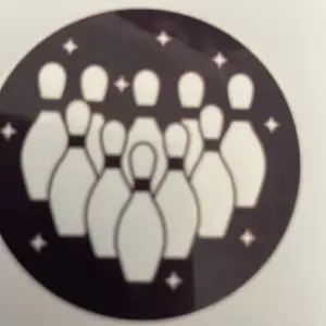 Bowling  pin sticker