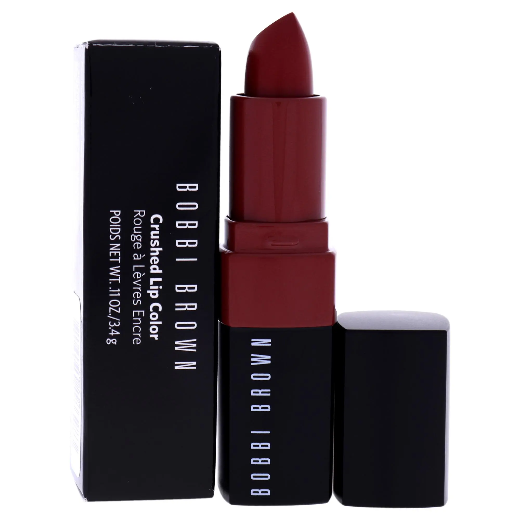 Bobbi Brown Women's Crushed Lip Color Lipstick - Cranberry Bold Hue Statement Lip Product, 0.11oz