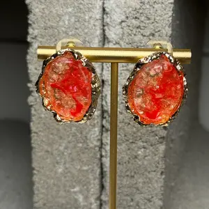 Lava Flow Stud Earrings