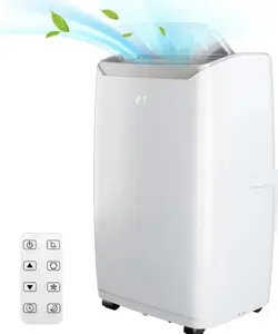 8000 BTU Portable Air Conditioner 3-in-1 Air Cooler w/Dehumidifier & Fan Mode